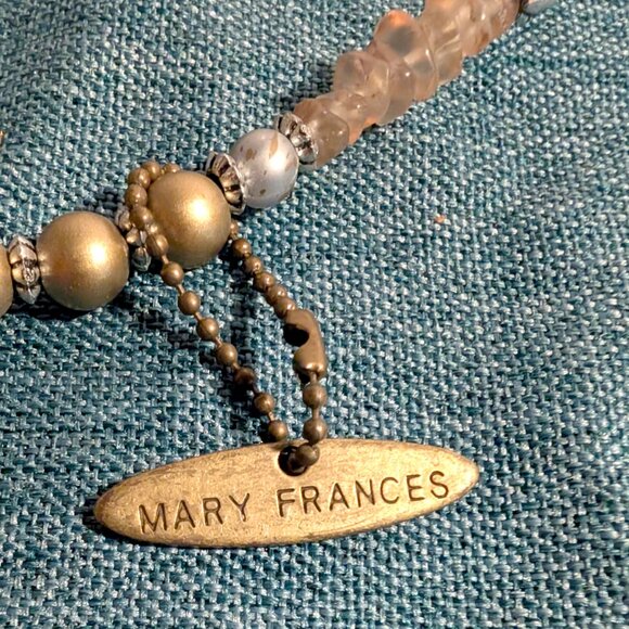 Mary Francis "Take Heart" RARE Clutch or Shoulder Bag - Picture 2 of 9